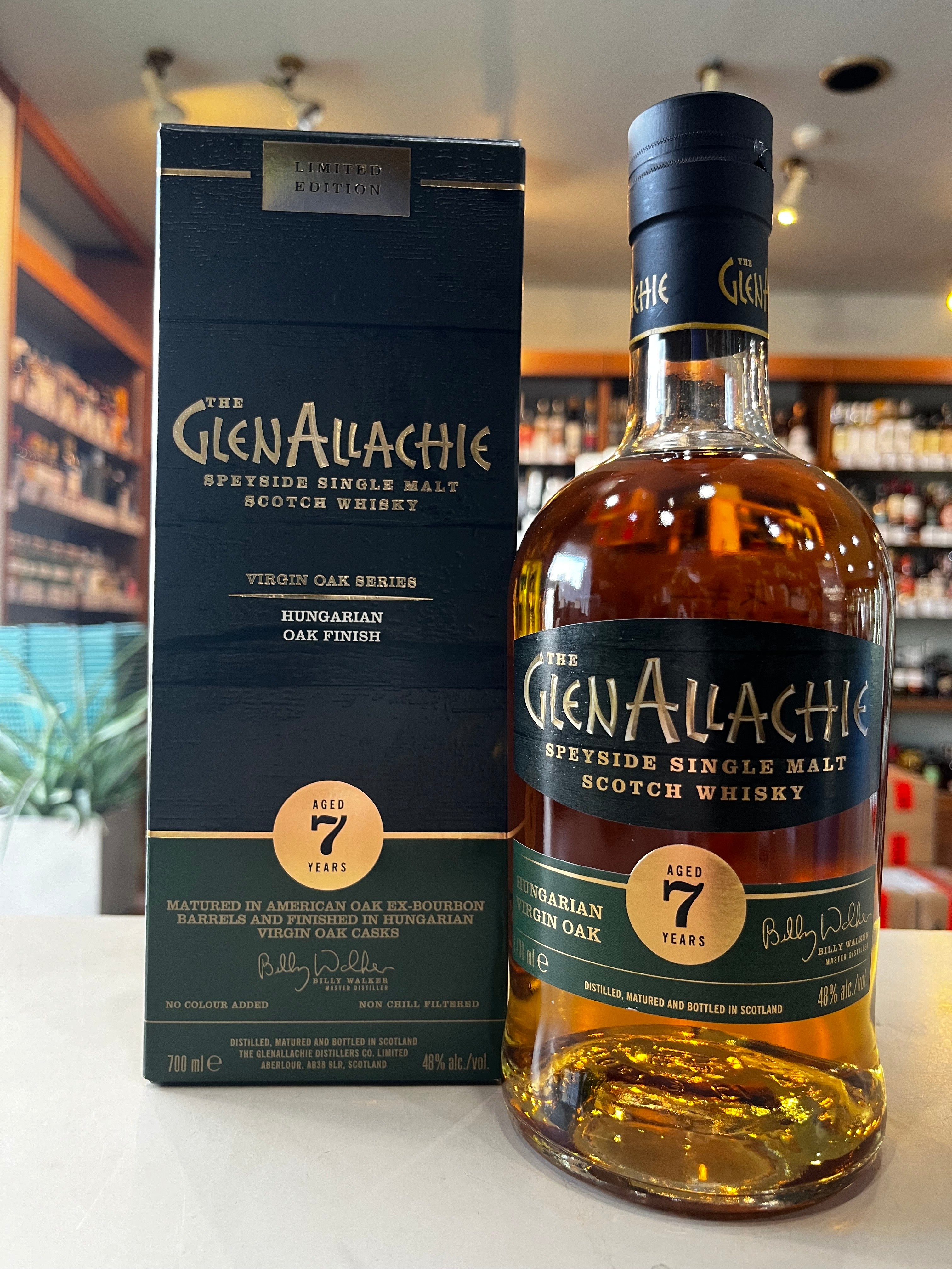 グレンアラヒー 7年 ハンガリアンヴァージンオーク GLENALLACHIE AGED