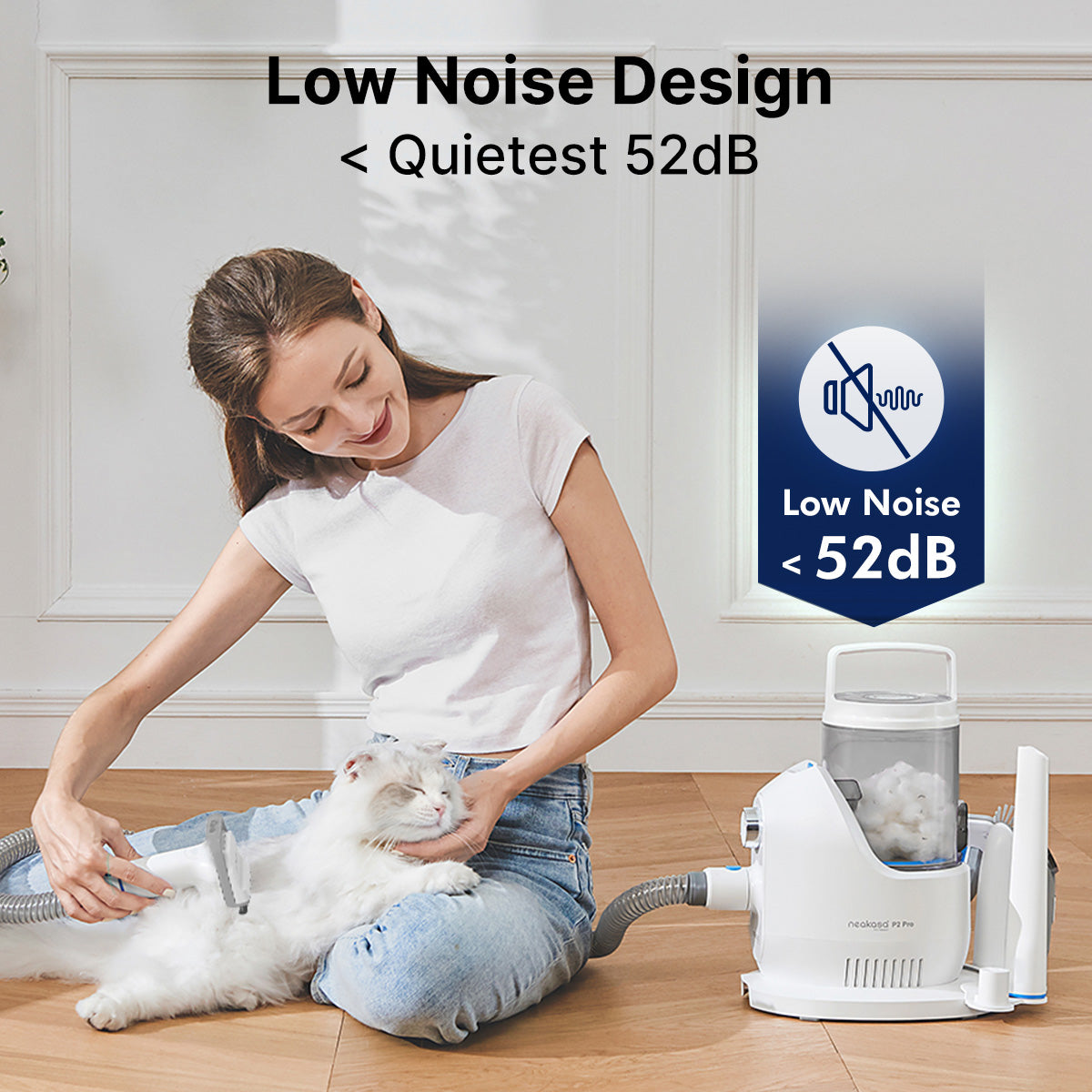 Neakasa P2 Pro — 5-in-1 High-Power Grooming Kit for Multi-Pet Homes