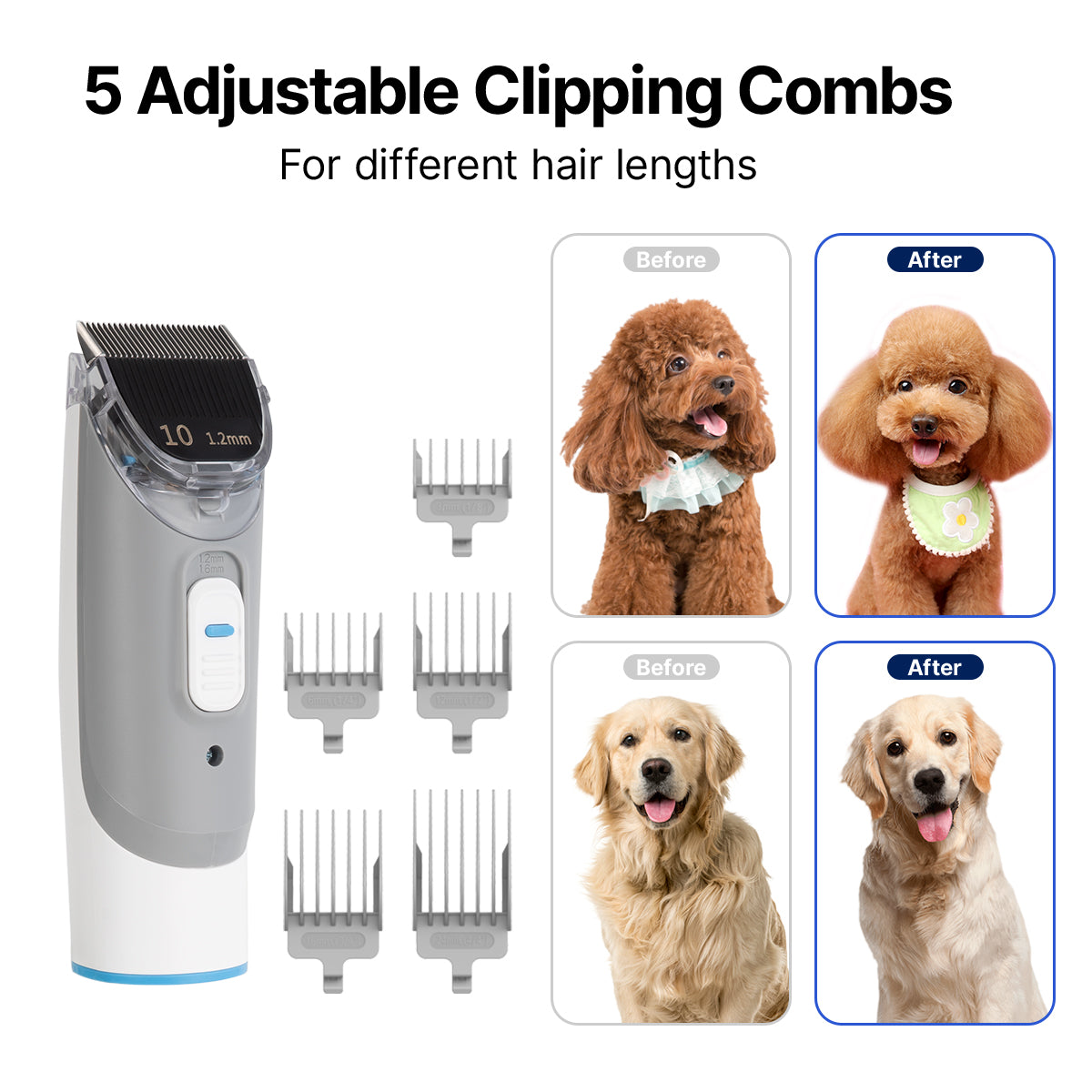 Neakasa P2 Pro — 5-in-1 High-Power Grooming Kit for Multi-Pet Homes