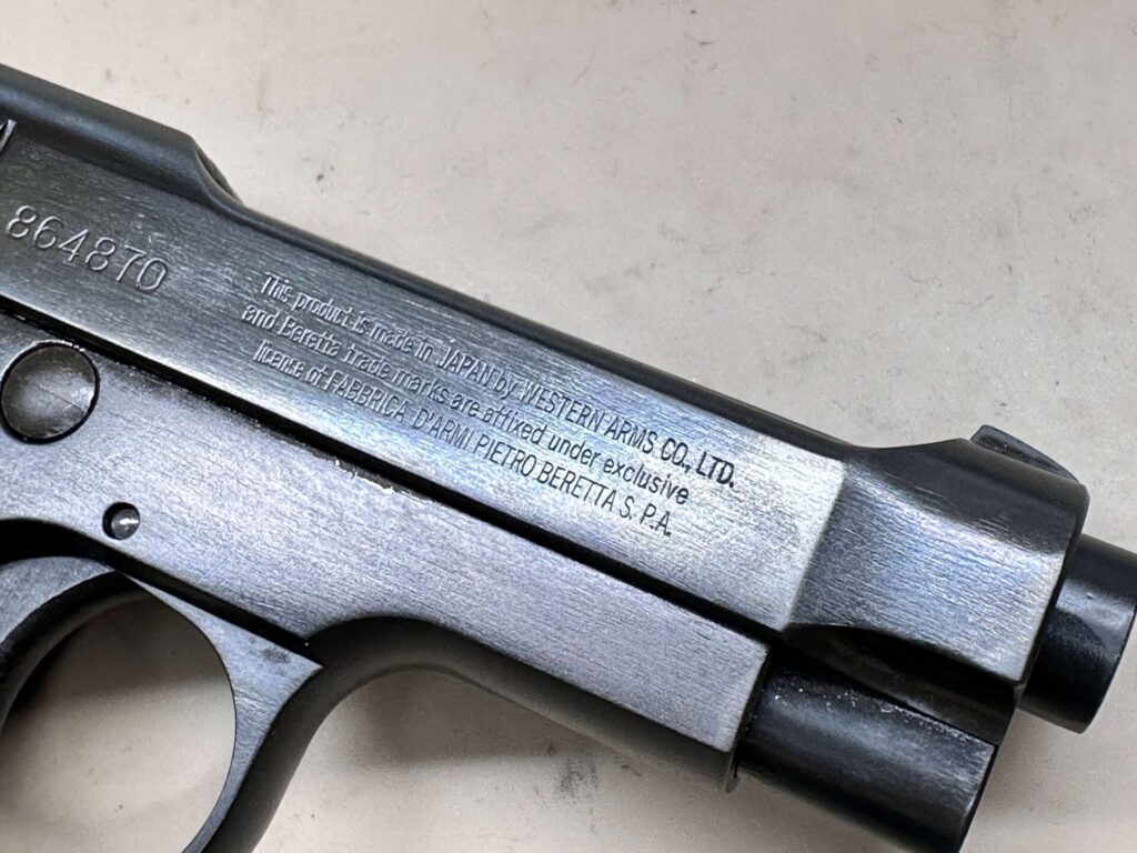 WA ベレッタM1934のレビューとブルーイングの記事です | 市販薬の