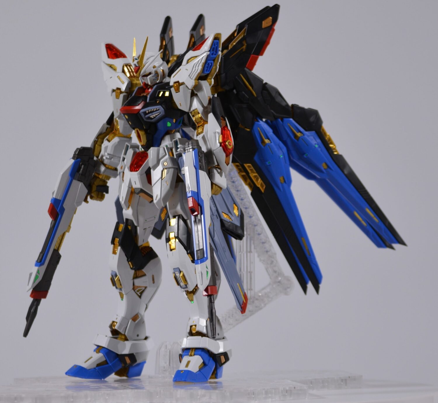 MGEXストライクフリーダムガンダムの内部フレームの塗装プラン