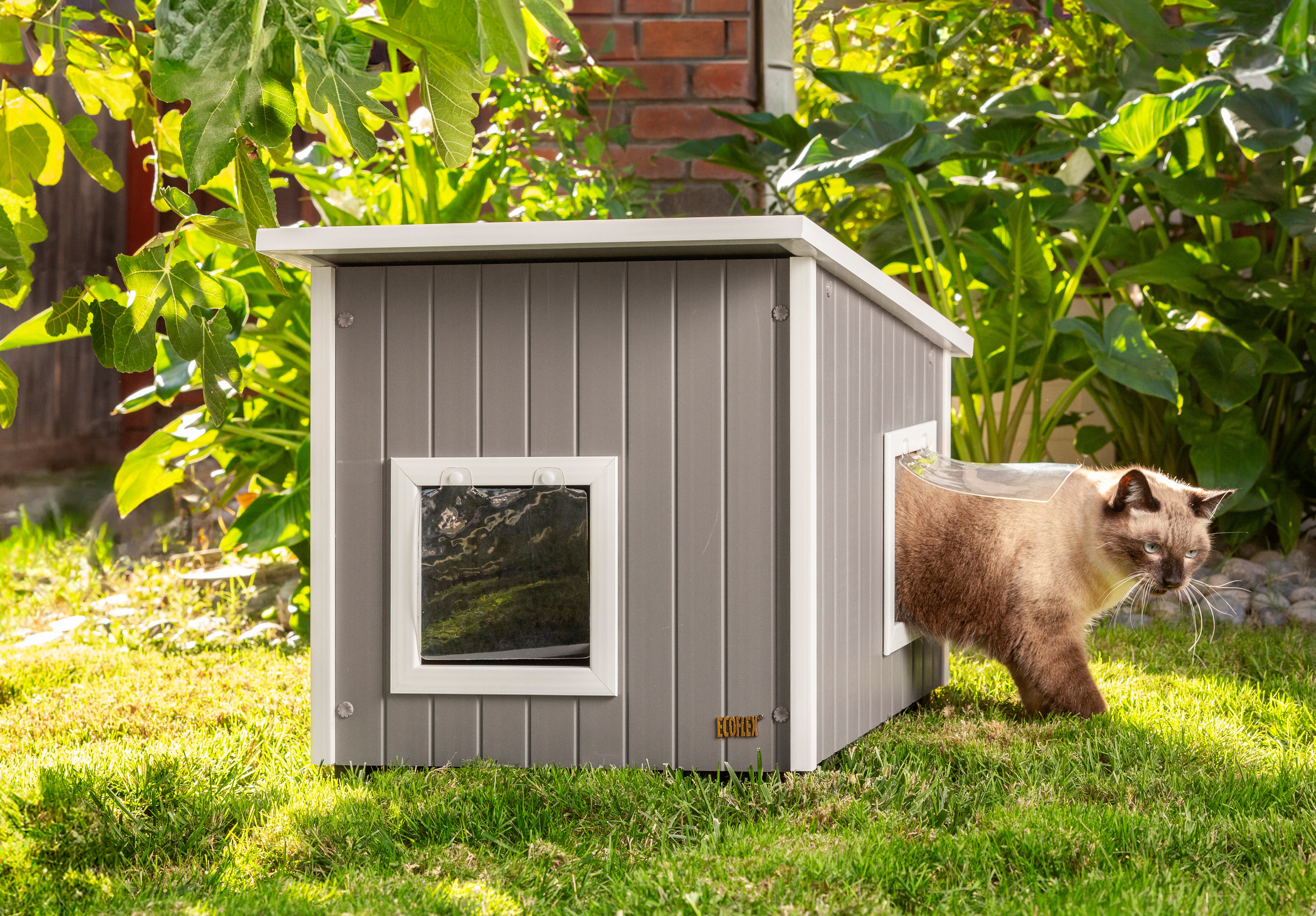 Outdoor Cat House, XL – NewAgePet