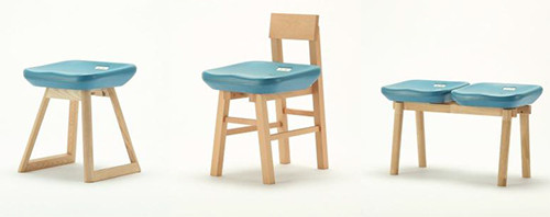 国立競技場のスタンドシートがデザイナーズチェアに!-設計はカリモク