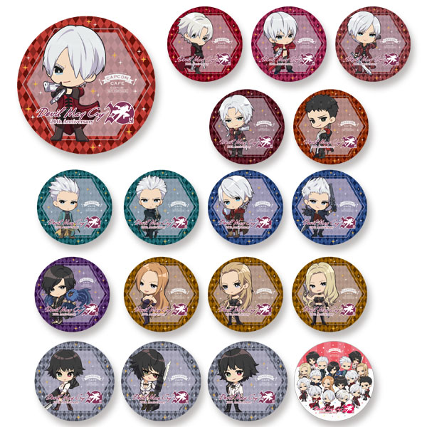 デビルメイクライ バージル アクリルクリップ 顔 カプコンカフェ 2弾