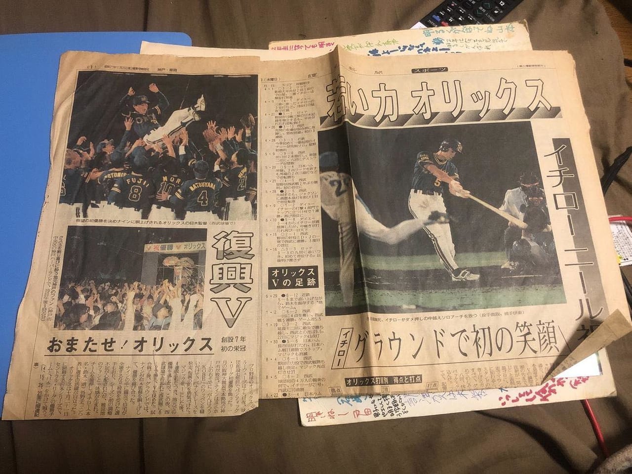 いつの日も球場で背番号51を応援し続けたファンのスマホに、イチローの