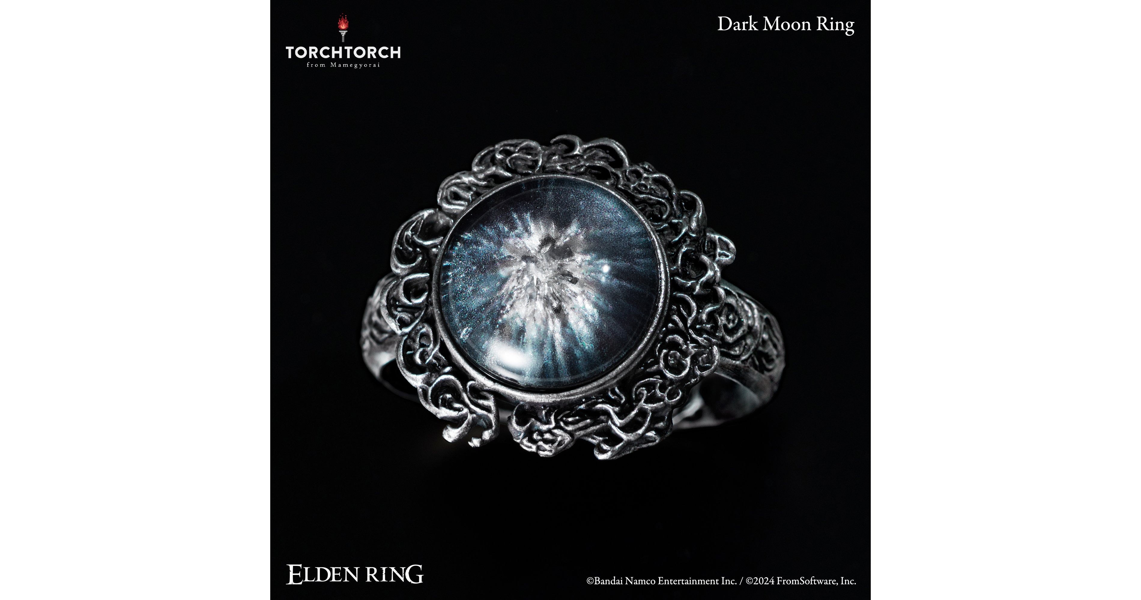 エルデンリング』魔女ラニの「暗月の指輪」が完全再現でアクセサリー化