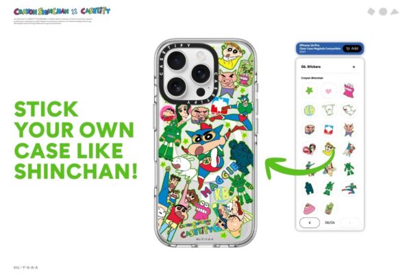 Casetify クレヨンしんちゃんコラボ AirPods（第二世代） ケース