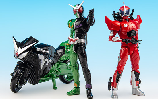 フォトレビュー】RKFレジェンドライダーシリーズ『仮面ライダーダブル