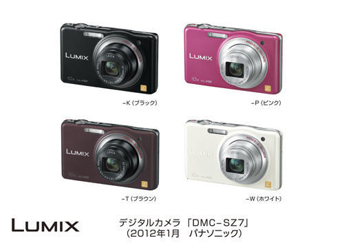 動作確認済】Panasonic LUMIX DMC-SZ7 ブラウン デジタルカメラ DMC