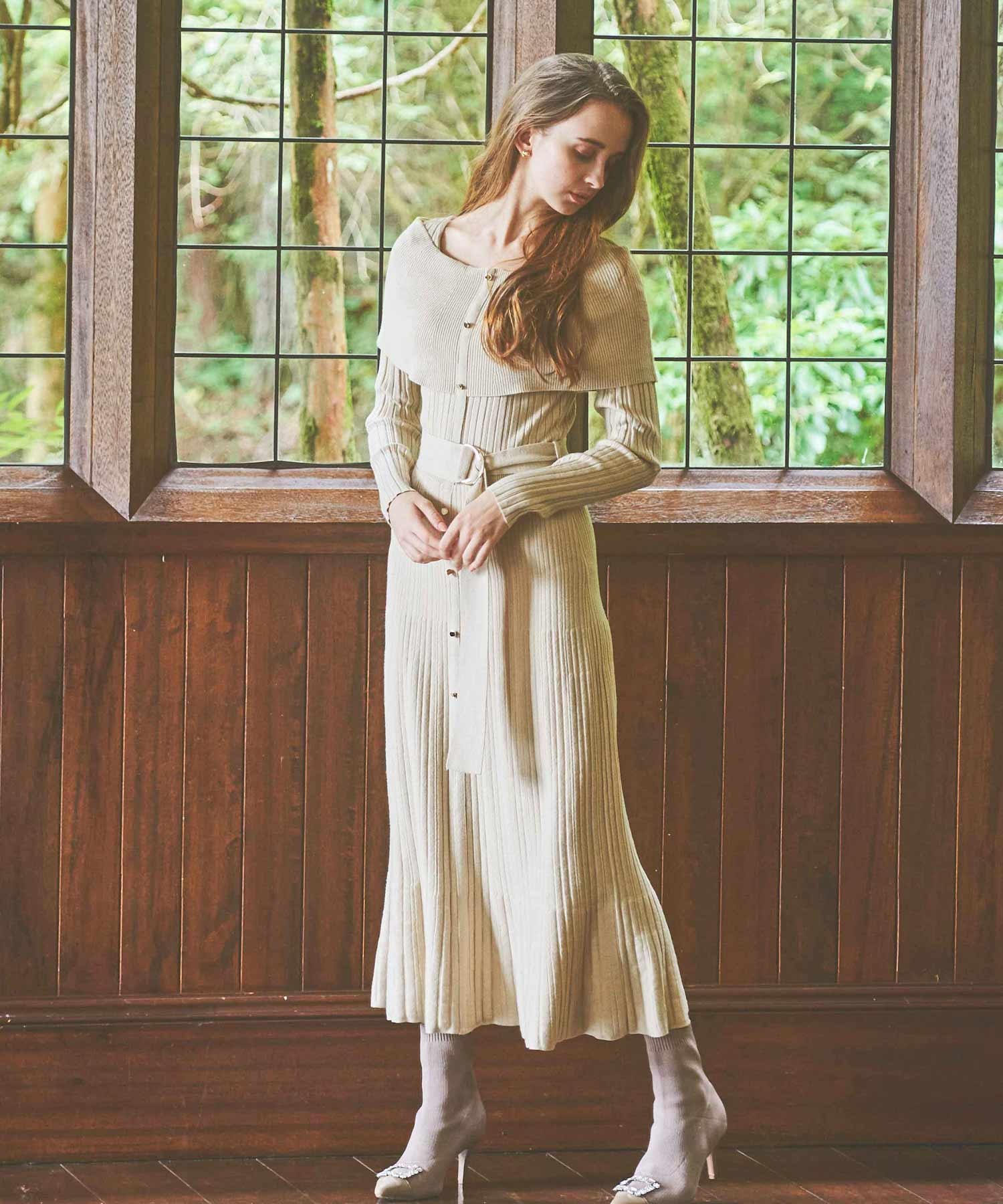 ソフトマーメイド2WAYワンピース | ニットワンピース | NOELA