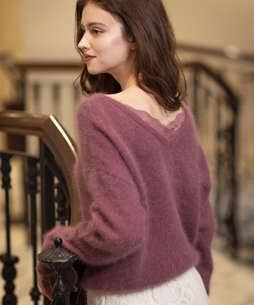アンゴラレース2WAYニット | ニット | NOELA OFFICIAL WEB STORE