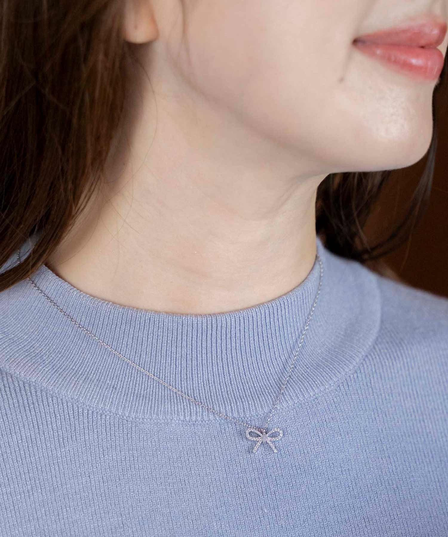 ビジューリボンネックレス | ネックレス | NOELA OFFICIAL WEB STORE