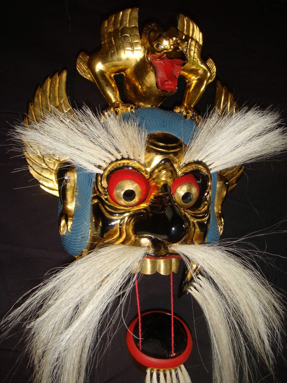 舞楽面 羅陵王・蘭陵王（らりょうおう）