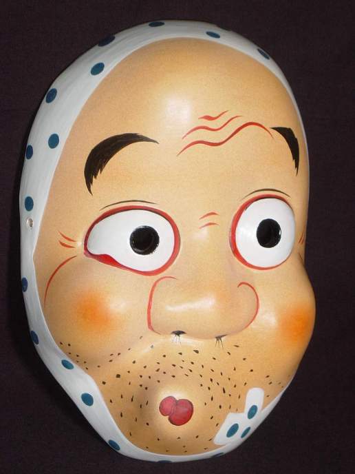 郷土面 （ひょっとこ）