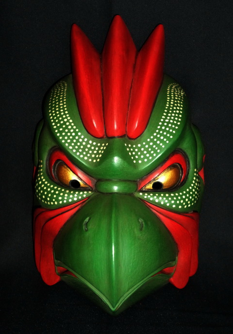 伎楽面 迦楼羅（かるら）