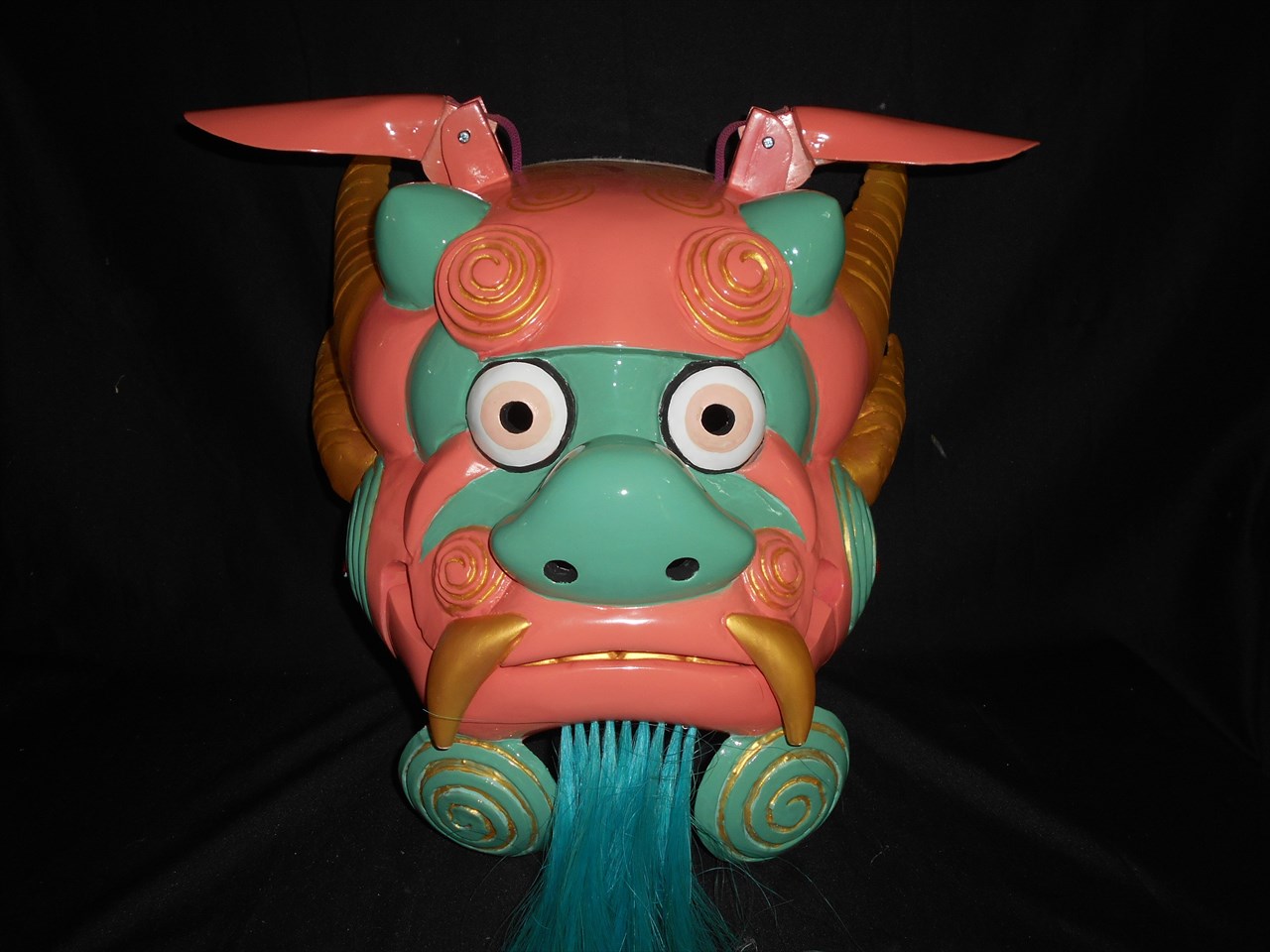 獅子 と 狛犬 土人形 郷土人形 民芸 古美術 古道具 アンティーク 古い