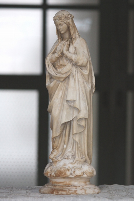 19世紀 フランス製 アンティーク 聖母 マリア像 大型 「無原罪の御宿り