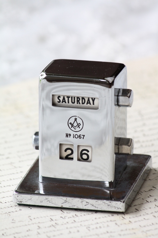 フランスアンティーク卓上カレンダー アンティーク卓上カレンダー