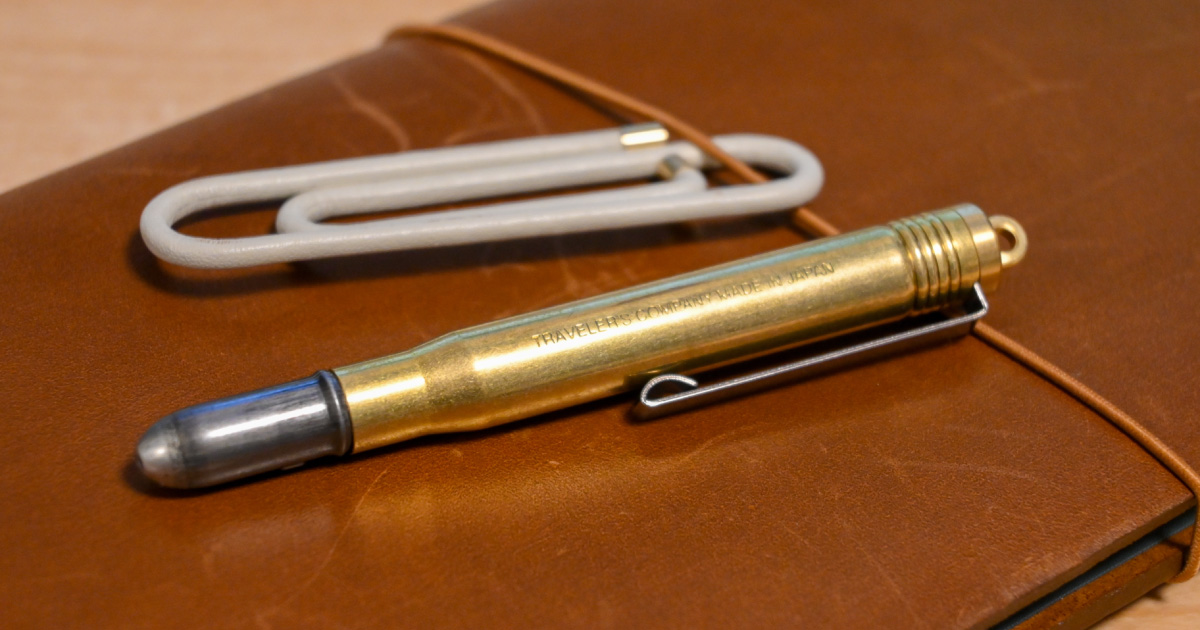 トラベラーズカンパニー Moomin 真鍮ボールペン TRC】ブラスボールペン