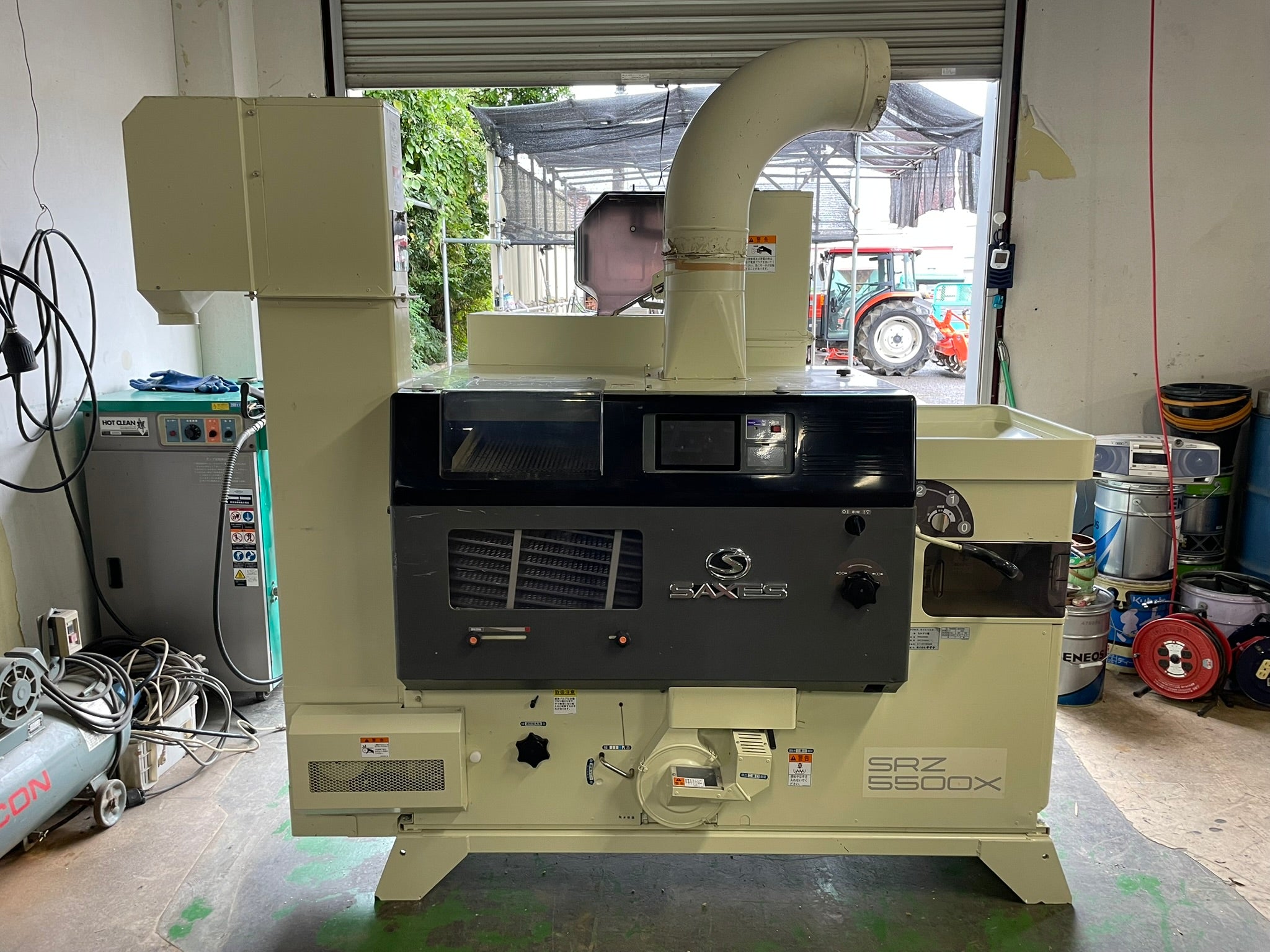 サタケ 中古 籾摺機 5インチ 802時間 SRZ5500X(1) – 農キング