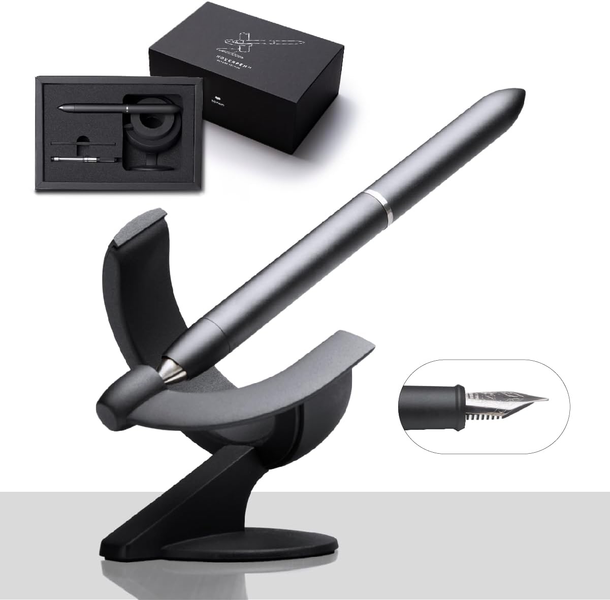 Hoverpen 3.0 Future Edition - Fountain Pen Made of Metal Luxury Pen Be