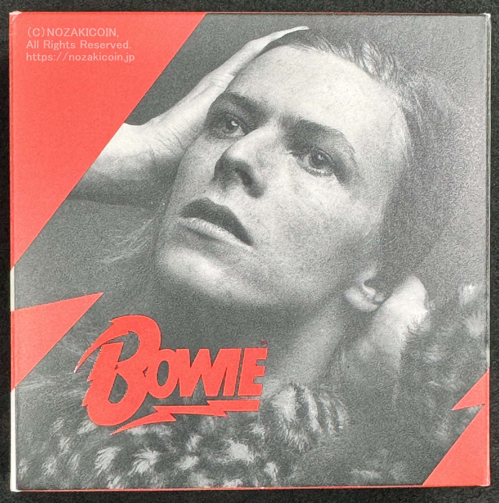 イギリス 2ポンド銀貨 1オンス 2020年 デヴィッド・ボウイ – 野崎コイン