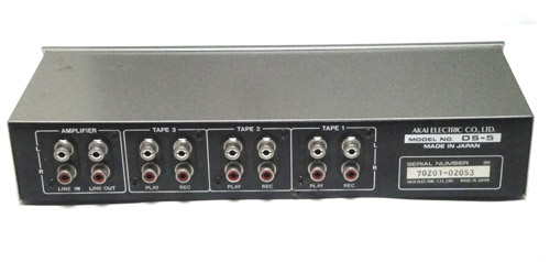 AKAIアカイDS-5テープデッキセレクター4系統動作品