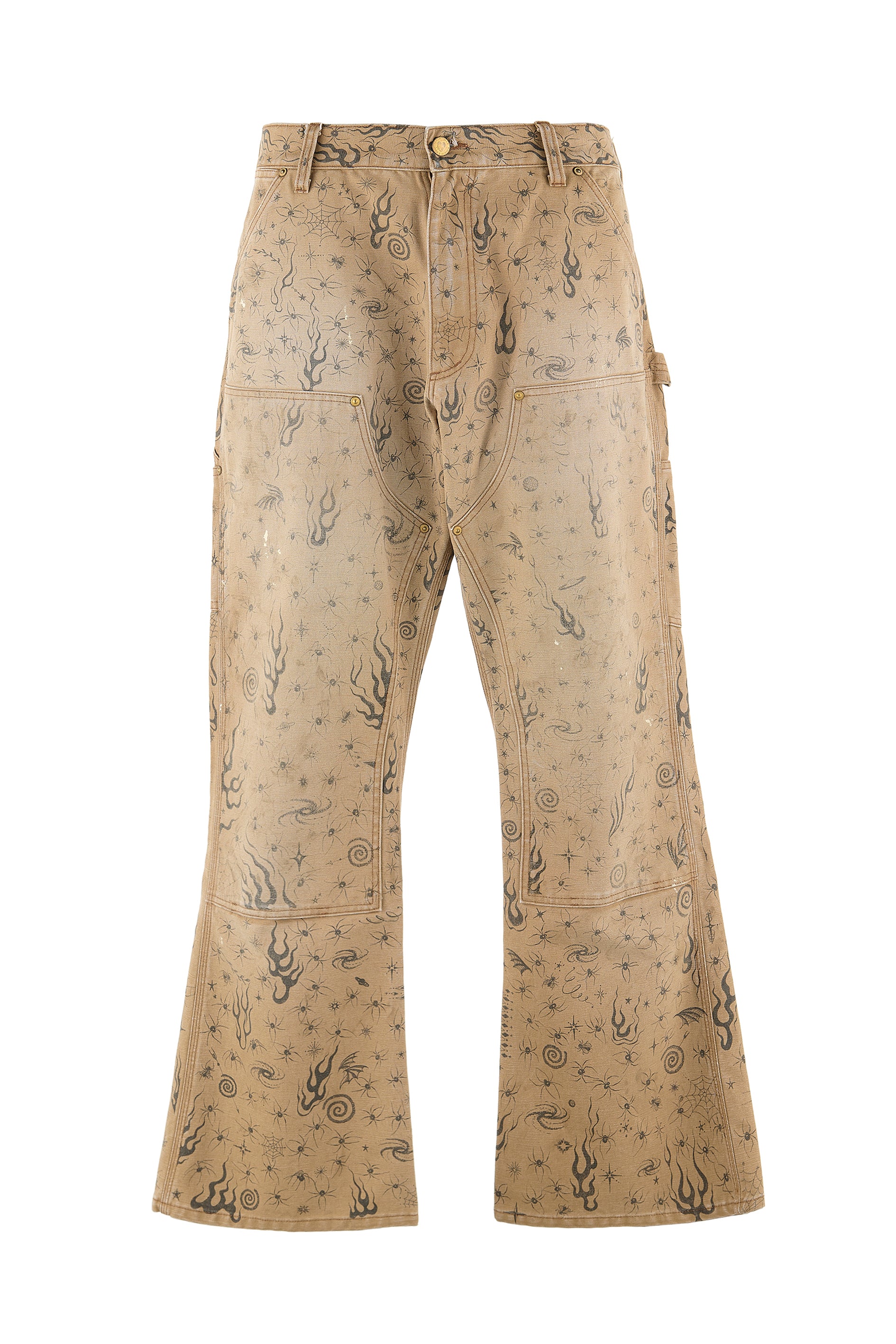 SAINT Mxxxxxx セントマイケル SS24 WIDE PANTS/CHINO / BEI - NUBIAN