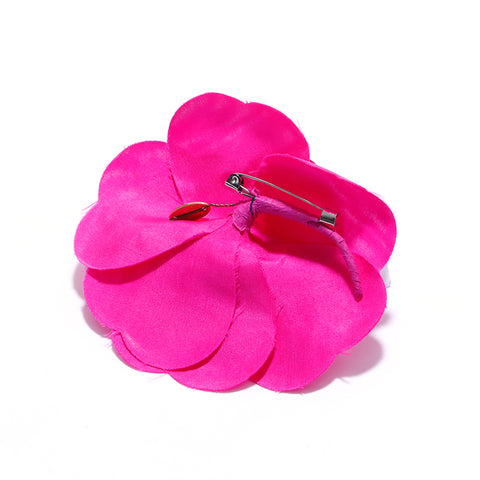 シャネル CHANEL カメリア コサージュ ブローチ ピンク WS3779 – NUIR