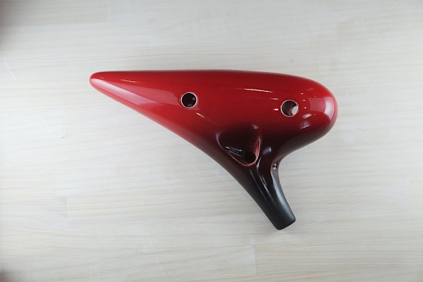 YOKOオカリナ ソプラノF管（レッド） YOKOオカリナ ソプラノF管