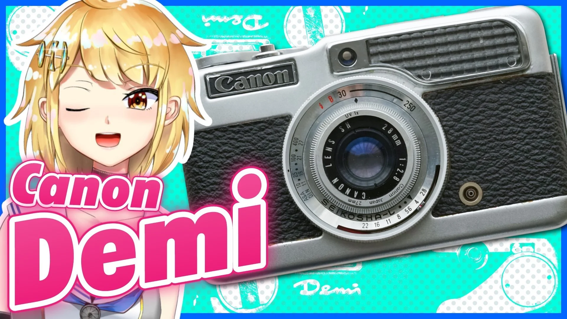 Canon Demi 初代 (1st model) 抜群の写りのハーフサイズカメラ – 御部