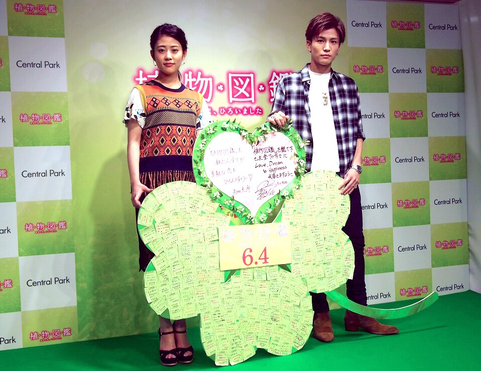 植物図鑑 岩田剛典 等身大パネル 植物図鑑 岩田剛典 等身大パネル 植物