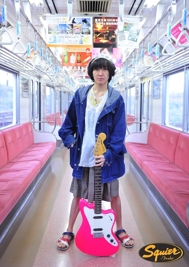 神聖かまってちゃん ジャグマスター の子 ギター スクワイア 神聖