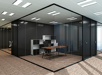 ガラスパーティションシステム「Mighty GFRAMEAQUA」 - オフィス分野