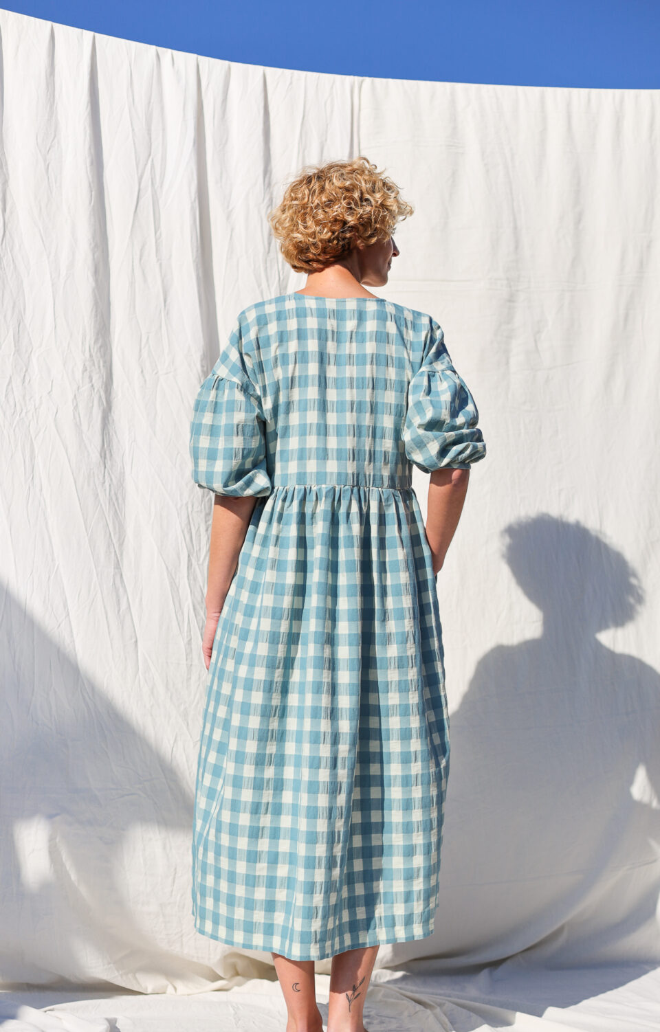 犬服・アクセサリー pp* closet FRILL CHECK SHIRTS DRESS ☆PP closet