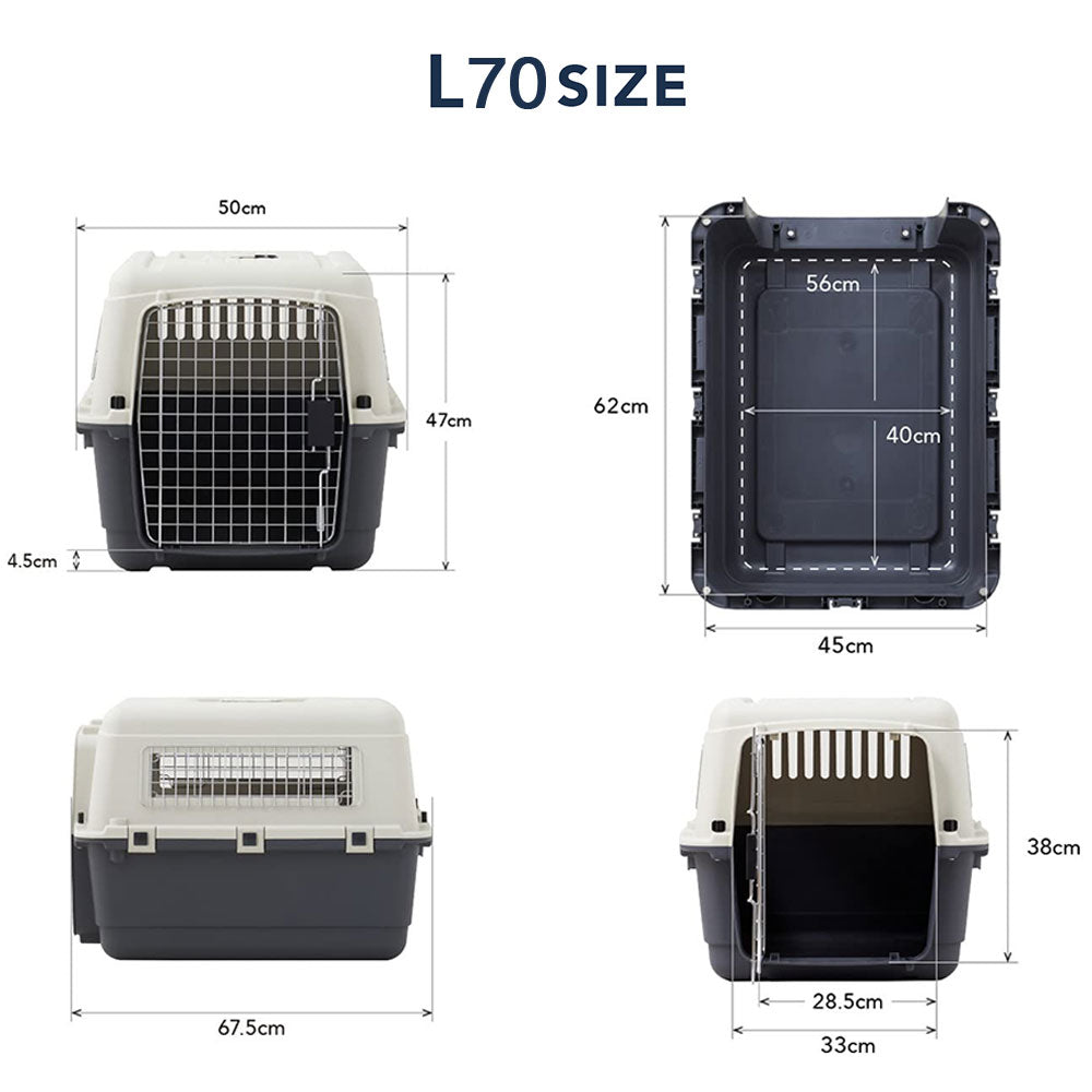 航空基準IATAクリア 小型犬・中型犬の旅行や病院へのペットハード