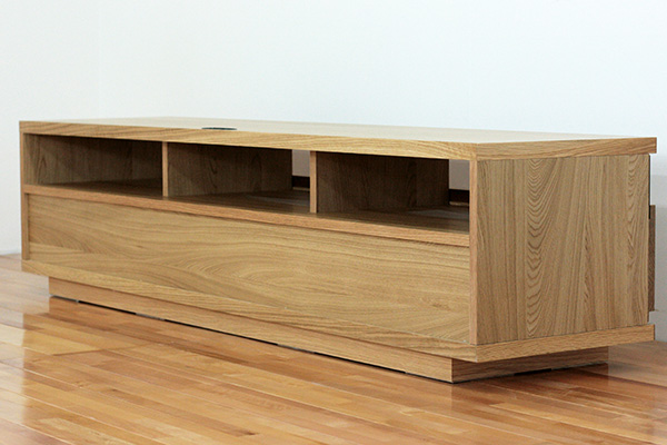 幅180 奥行44 高さ43】フレックス テレビボード ホワイトオーク 180
