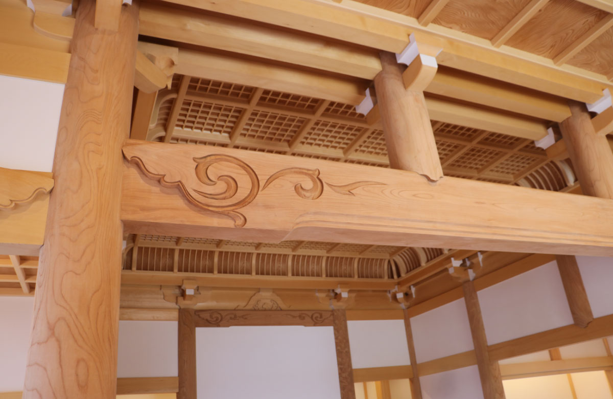 虹梁・海老虹梁・手挟 | 株式会社岡田トラスト総業