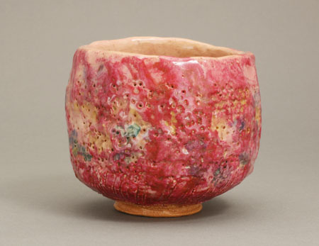 ☆出口仁三郎（大本教教祖）茶碗【福寿】☆見事な景色☆o367 2025