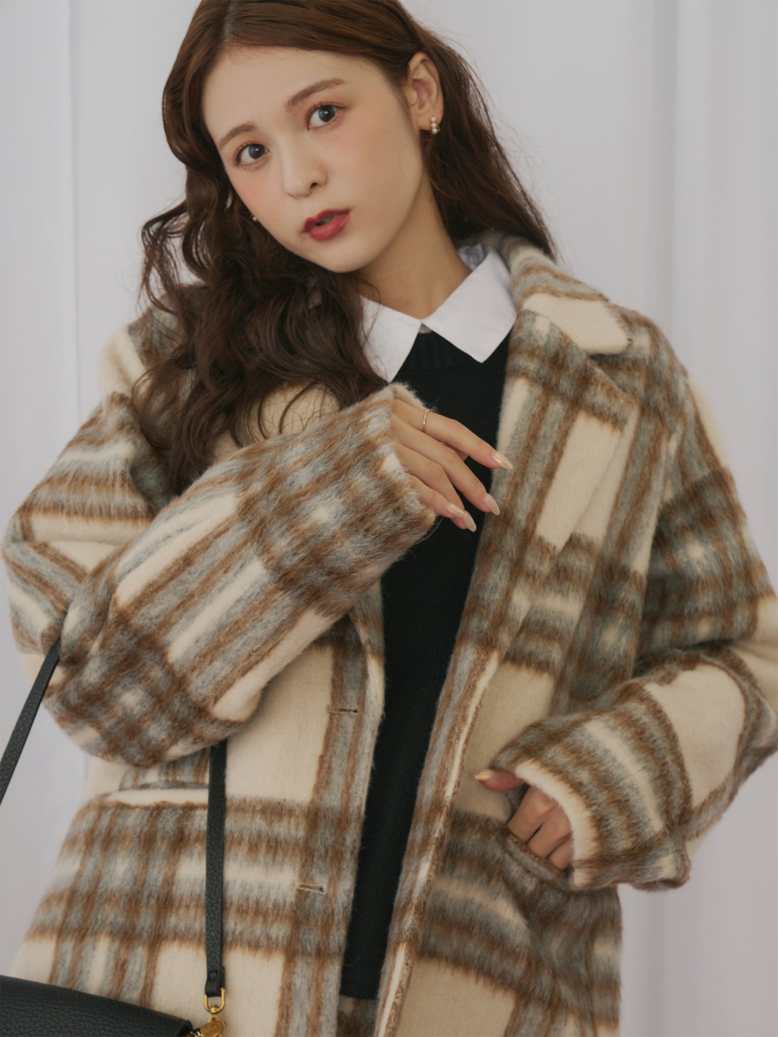 Olu. オルドット シャギーテーラードジャケット セットアップ販売