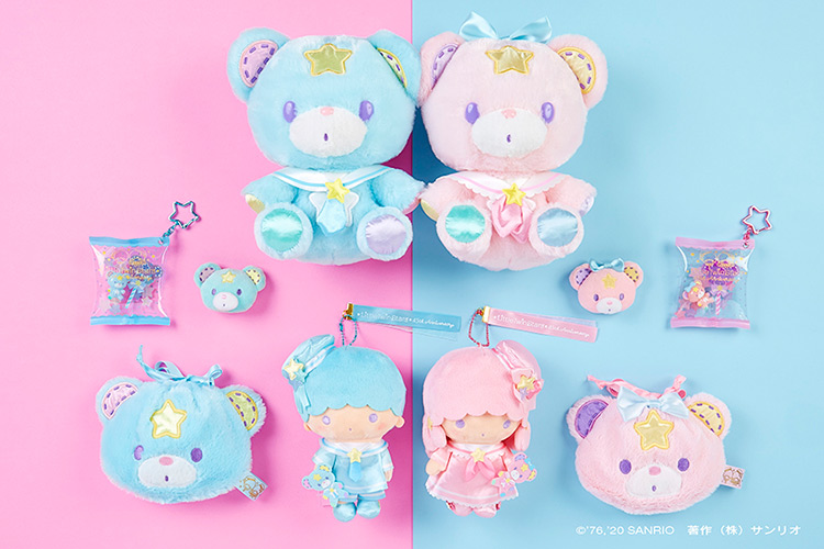 キキララ ぬいぐるみ ポーチ セット パフ ポフ ユニコーン キキララ