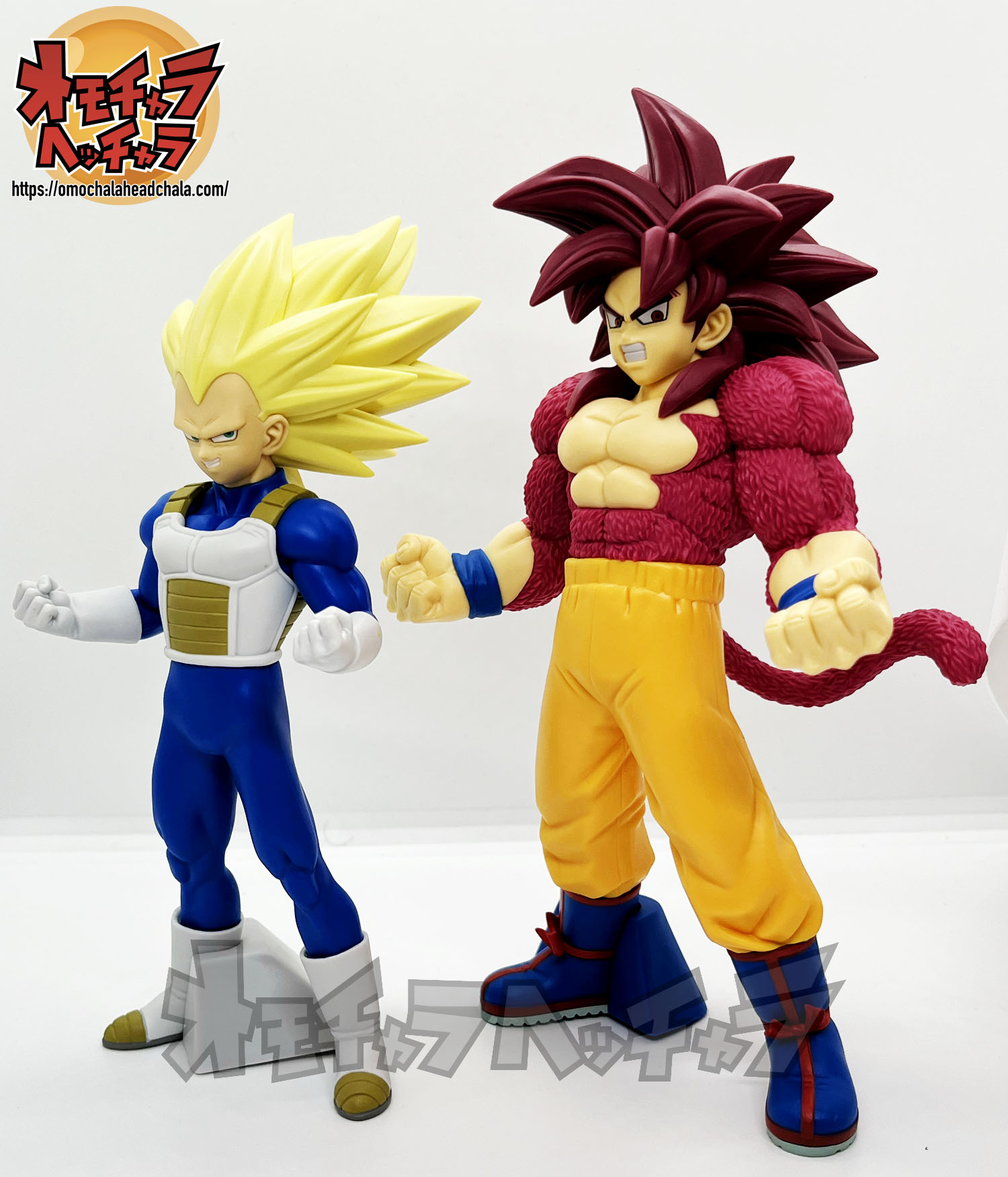 S.H.Figuarts スーパーサイヤ人4ベジータ＆孫悟空とゴジータブルー