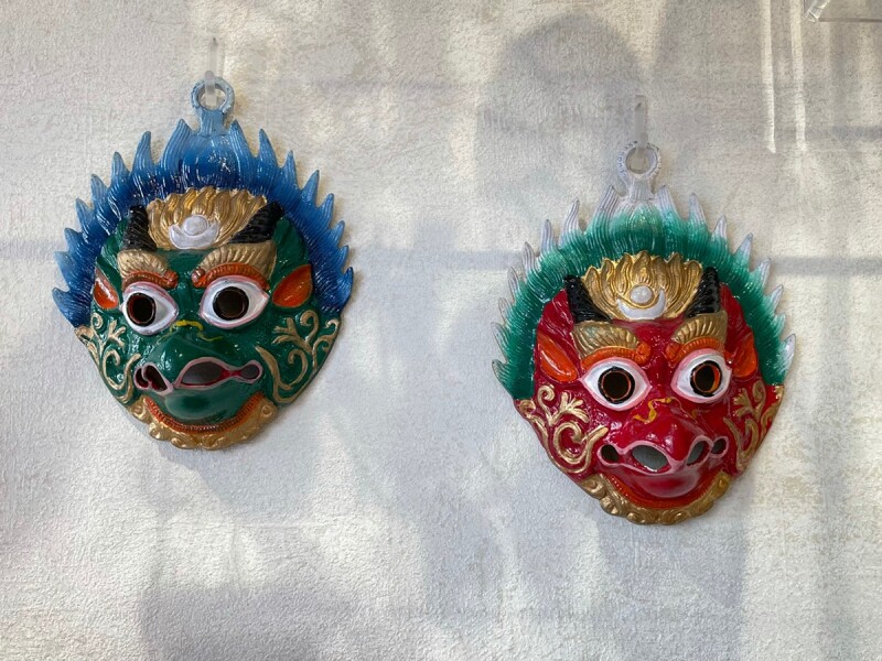 インドネシア バリ島のお面 1970年入手