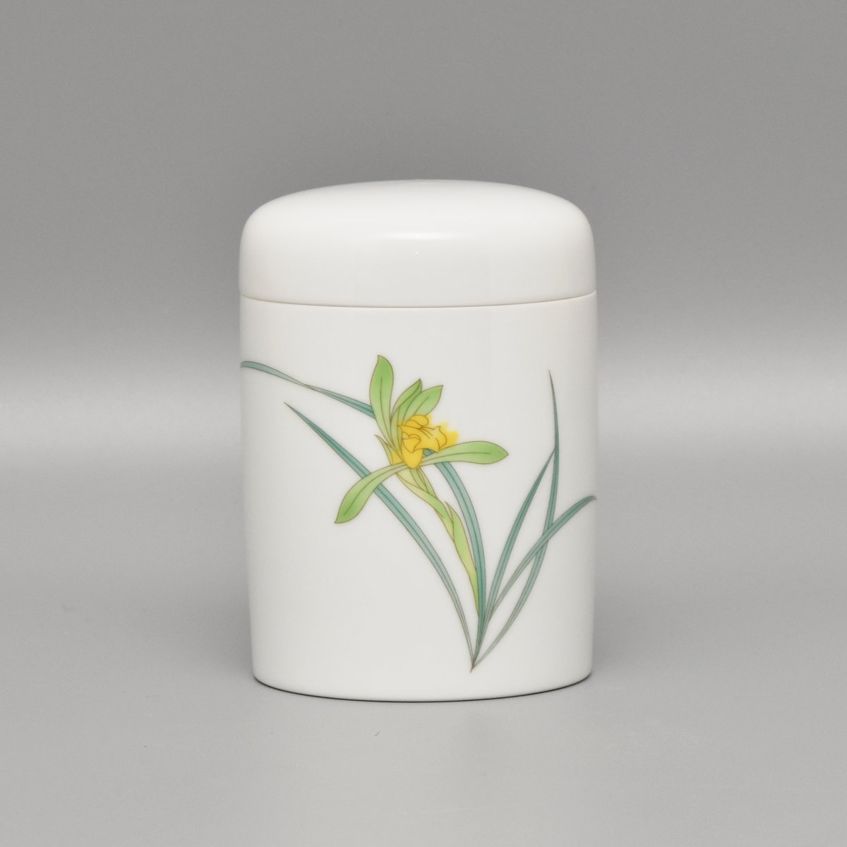 春蘭）筒型3寸骨壺|有田焼の老舗-香蘭社オンラインショップ