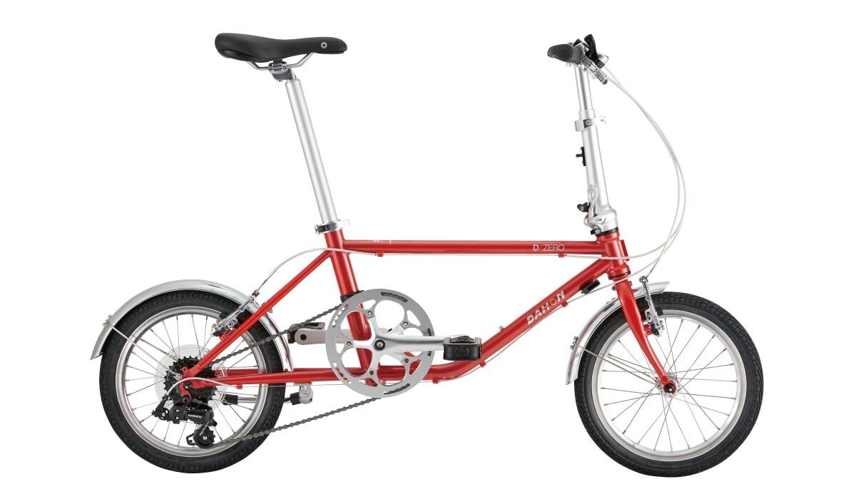 DAHON 折りたたみ自転車 赤 オールドダホン DAHON 折りたたみ自転車 赤