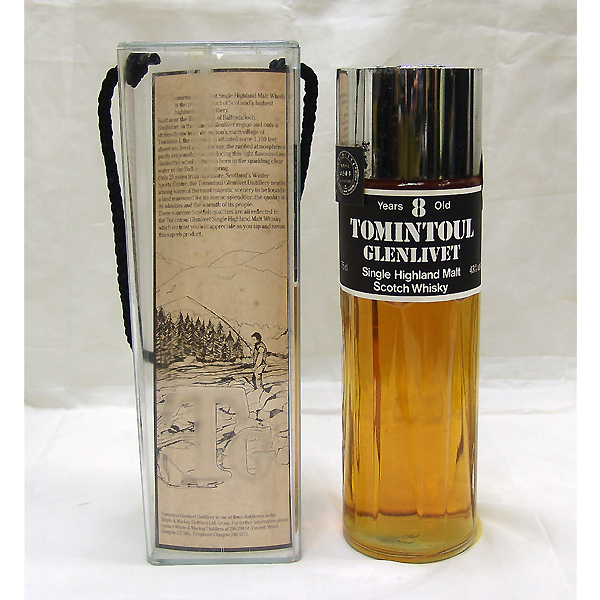 トミントール グレンリベット 8年 スコッチウィスキー 750ml 替え栓