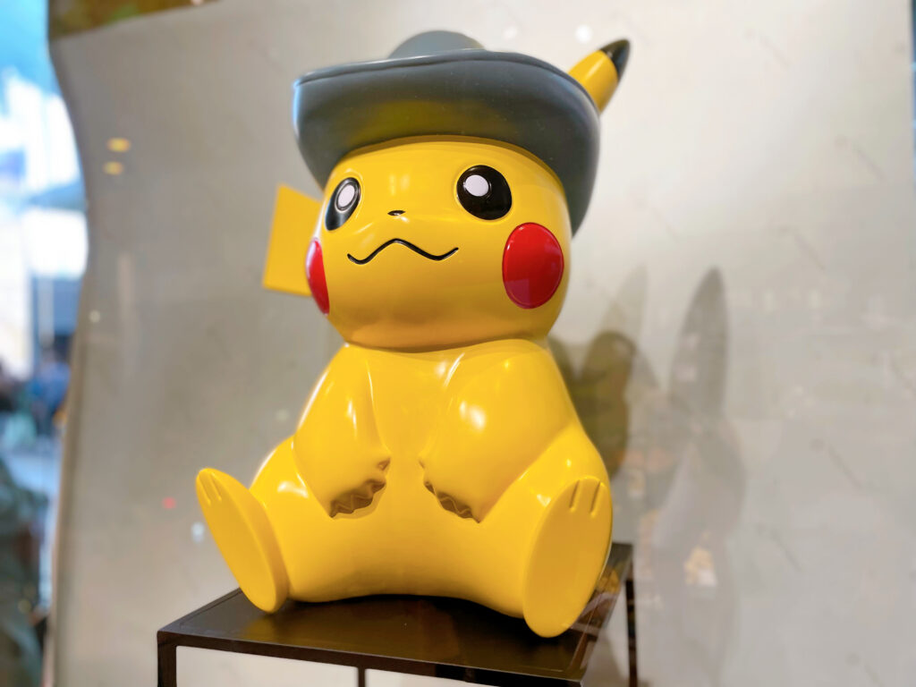 ゴッホ美術館 海外限定 日本未発売 ゴッホピカチュウ アートプリント