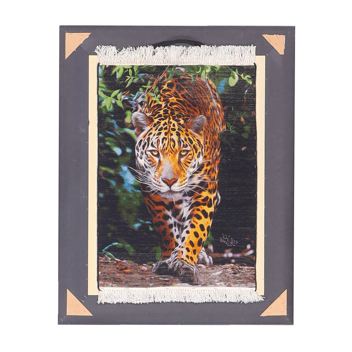 ペルシャ絨毯 タブリーズ産 絵画絨毯 107×87cm（FP-70255） – ギャッベ