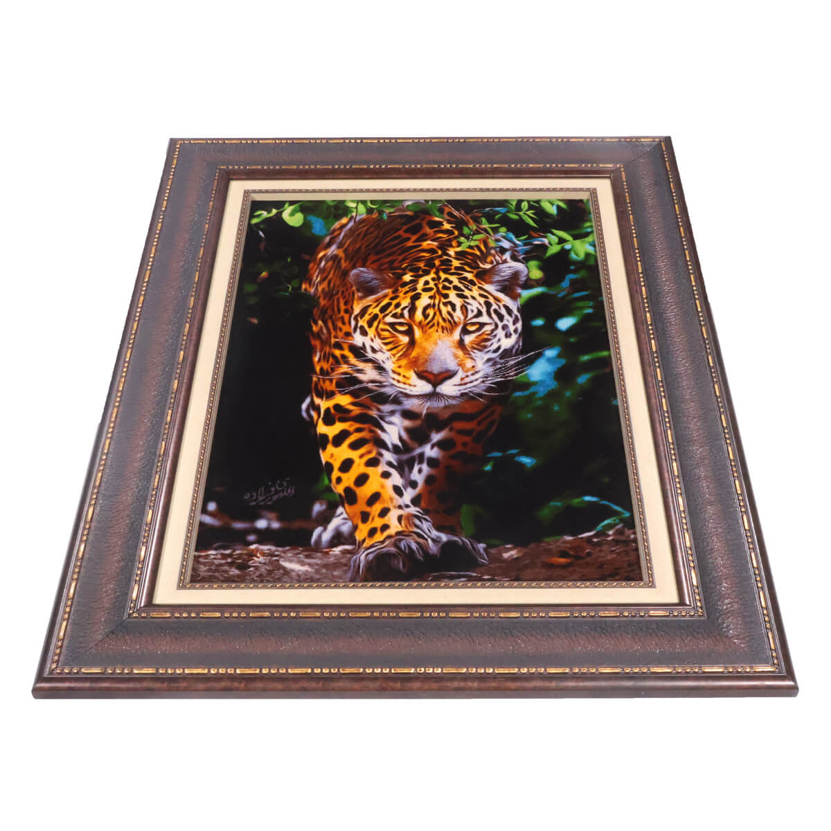 ペルシャ絨毯 絵画絨毯 タブリーズ産 手織り タペストリー 横500✖️縦