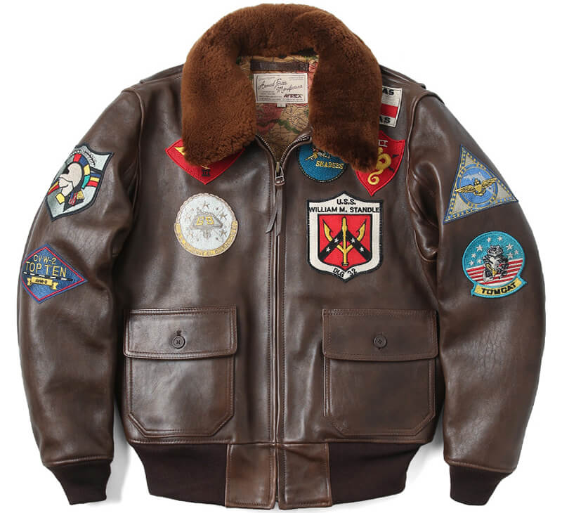 AVIREX 人気 B-7 フライトジャケット レザージャケット 短丈 M 楽天